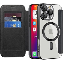 AppleMix pre Apple iPhone 16 Pro - ochrana objektívu - slot na kartu - MagSafe - čierne