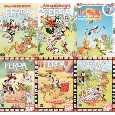 DM discont Ferda Mravenec - kolekce - 6DVD (006586)