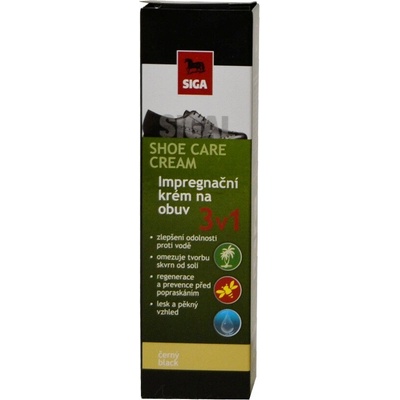 Siga Sigal impregnační krém na obuv bez aplikátoru 50ml černý