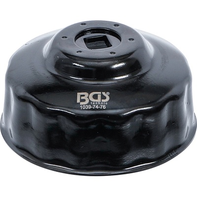 BGS technic Klíč na olejové filtry 74÷76 mm, 15hranný Audi, Ford, Mercedes-Benz, Opel, VW BGS 1039-74-76