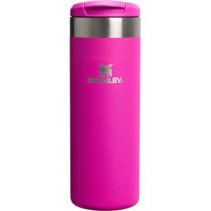 STANLEY 1913 Aerolight Transit Thermo Mug 0.47L - Keeps Hot for 6 Hours - Dishwasher Safe - Coffee Mug To Go Leak-Proof - Compatible with Common Car Drink Holders - Violet Blossom - 100000112422 (10-10787-247
