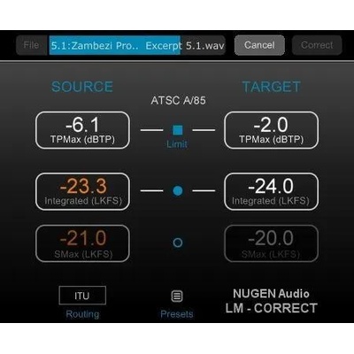 NUGEN Audio LM-Correct 2