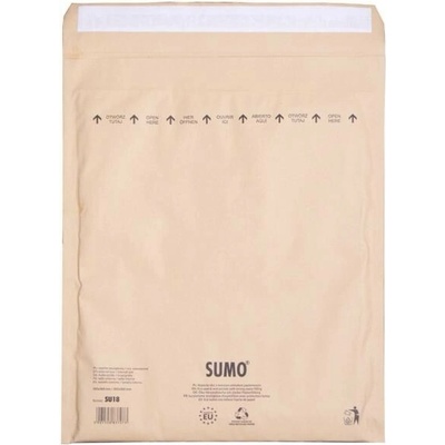 Bublinkové obálky recyklované SUMO 28,5x36cm hnedé