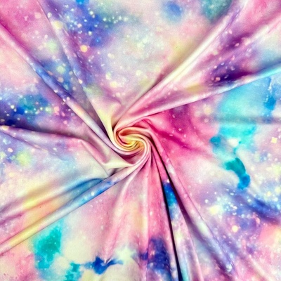 Elastický úplet na legíny a dresy – Galactic