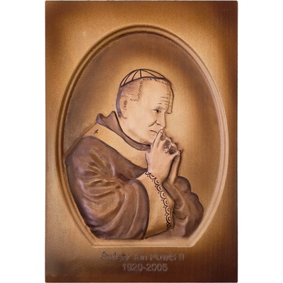 Vyrezávaný obraz sv. Jan Pavol II