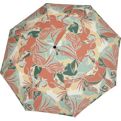Doppler NATURE MINI printed pattern Hygge Bloom dámsky EKO dáždnik