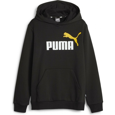 Puma ESS + 2 COL Big Logo Hoodie FL B čierna