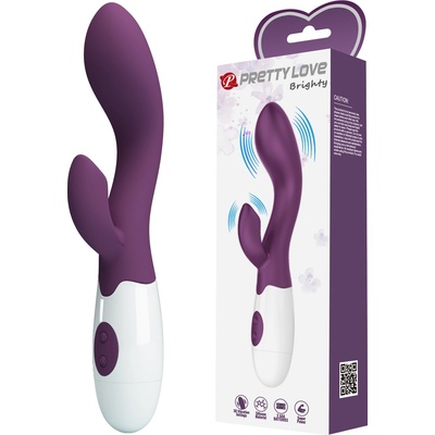 Pretty Love Brighty Rabbit Vibrator Purple