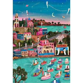 Pieces & Peace - Puzzle Ghost Cinema - 1 000 piese