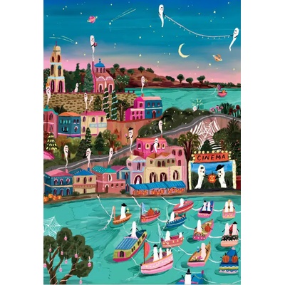 Pieces & Peace - Puzzle Ghost Cinema - 1 000 piese