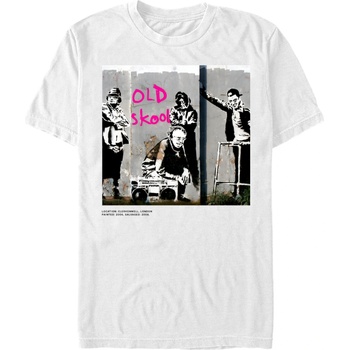 ZOOT. Fan Бяла тениска Banksy (Brandalised) Old Skool ZOOT. Fan | Byal | МЪЖЕ | S