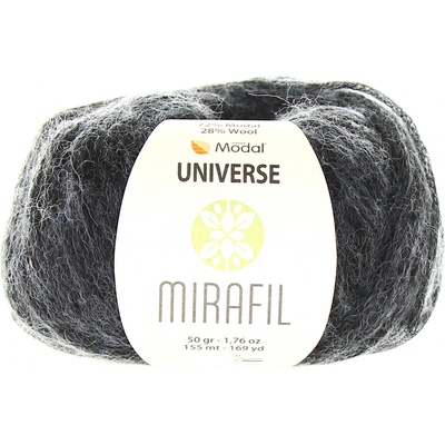 Mirafil Universe Solid šedá melange 455