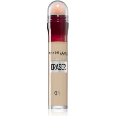 Maybelline Instant Anti Age Eraser течен коректор с гъба апликатор цвят 01 Light 6.8ml