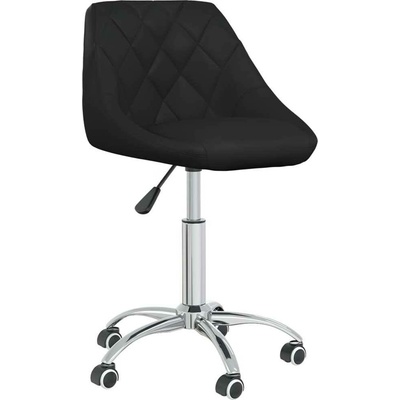 vidaXL 3088685 Otočná umělá kůže / Černá