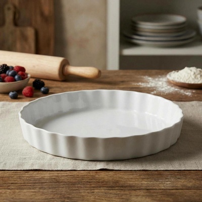 La Porcellana Bianca Arezzo 25 cm porcelánová forma tarty