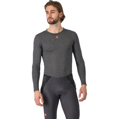 Castelli Medio Baselayer LS Melange gray