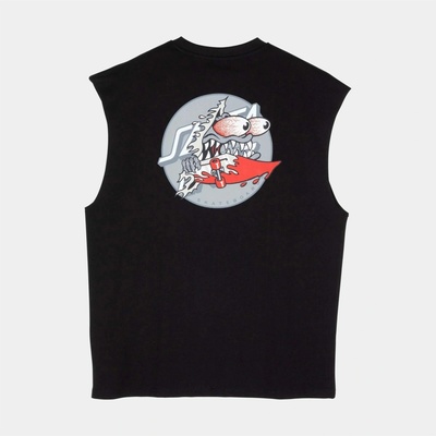 Santa Cruz tielko Meek Slashed Dot Vest Black