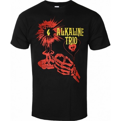 Kings Road metal tričko Alkaline Trio Skele Candle čierne