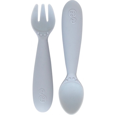 EZPZ Mini utensils Pewter EUMUP003