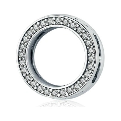 P&J Jewellery Stříbrný klip Reflexions Koloběh života RFCH1