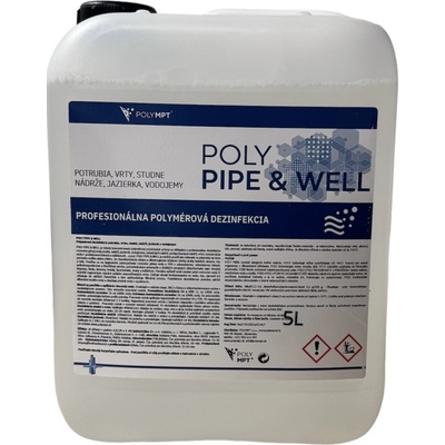 POLY PIPE & WELL dezinfekcia studne a nádrží 5 l