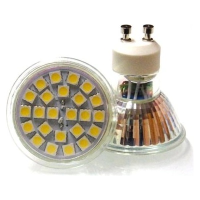 СВЕТОДИОДЕН СПОТ 24-5050LED 5W / 220V-GU 10 (FLAG-new)