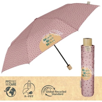 Perletti 19113 deštník dámský skládací starorůžový