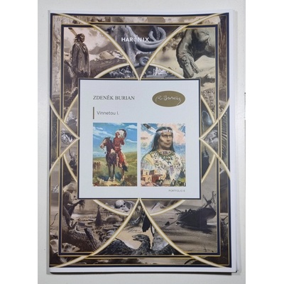 Zdeněk Burian Portfolio 6 : Vinnetou I. - 2. část (formát A3)