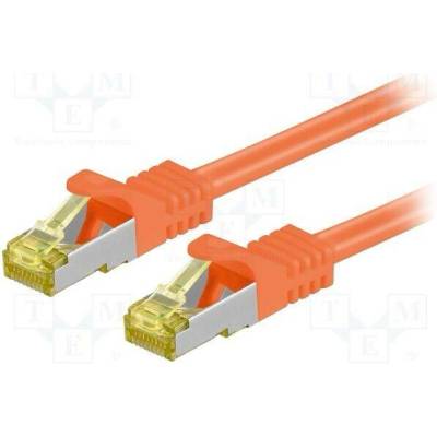 Goobay 91624 Patch S/FTP Cat 6a RJ45 vidlice z obou stran lanko Cu