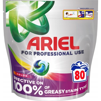 Ariel Professional All in1 Pods Color pracie kapsuly na farebnú bielizeň 80 PD