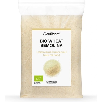 GymBeam БИО Пшеничен грис 500 g