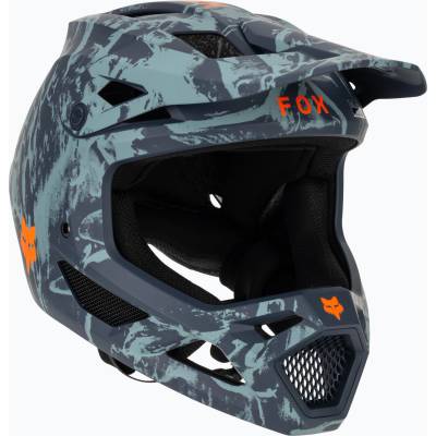 FOX Детска велосипедна каска Fox Racing Rampage Image Print Jr arctic blue