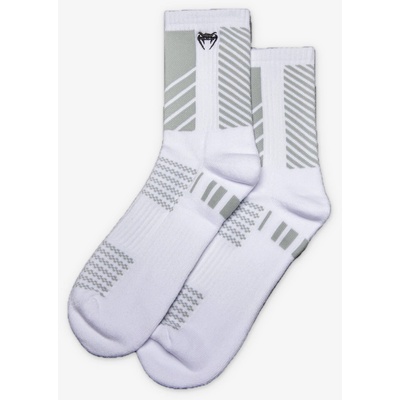 Venum Vector Crew Socks White/Grey