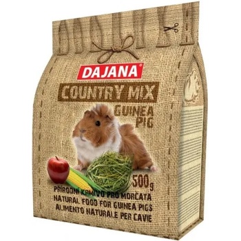 DAJANA Country mix Guinea pig, пълноценна храна за морски свинчета - 500 гр DP402J