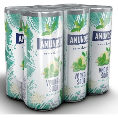 Amundsen + Soda bezinka 6% 6 x 250 ml (plech)