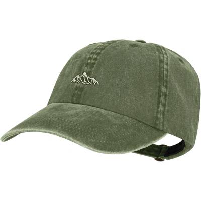 P. A. C P. A. C. Шапка с козирка P. A. C. Washdyo+ Washed Organic Cotton Dad Cap - Green / Mountain - размер One Size (904-6128-0311)