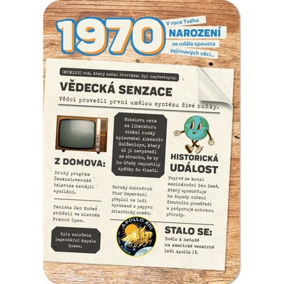 Retro přání - Rok 1970