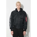 Alpha Industries bunda MA-1 D-Tec SE 133104285 pánska čierna prechodná 133104.285