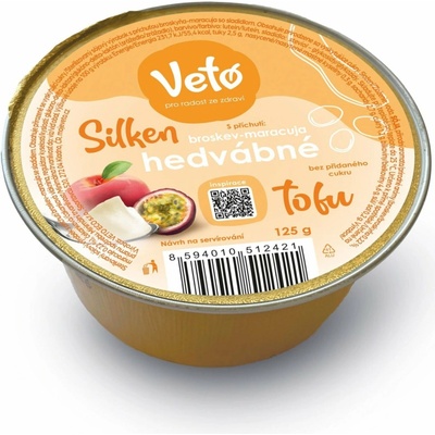 VETO Silken hedvábné tofu broskev maracuja - 125g – Zbozi.Blesk.cz