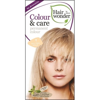 Hairwonder přírodní dlouhotrvající barva BIO velmi světlá blond 9