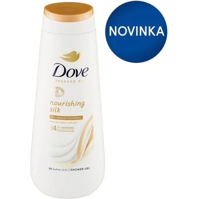 Dove Advanced Care Nourishing Silk sprchový gél 600 ml
