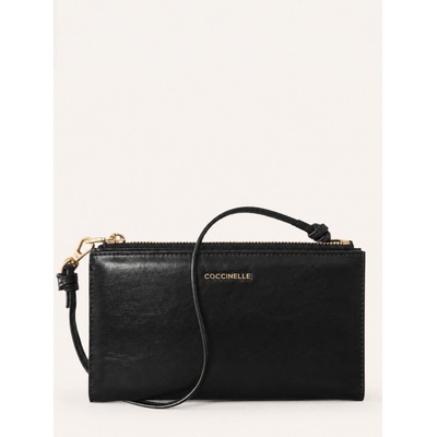 Coccinelle metallic soft noir