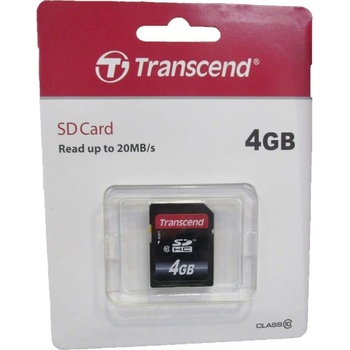 Transcend SDHC 4GB class 10 TS4GSDHC10