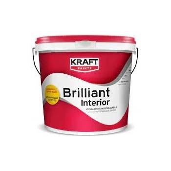 Kraft paints Латекс бял Brilliant 10 л, KRAFT (05615)
