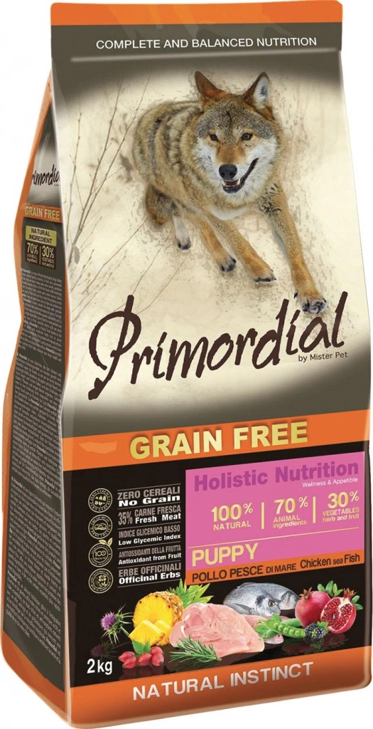 Primordial Puppy Grain Free Chicken & Sea Fish 12 kg Primordial Puppy Grain Free Chicken & Sea Fish 12 kg