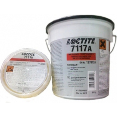 Loctite 7117 1kg, směs proti oděru, 1kg