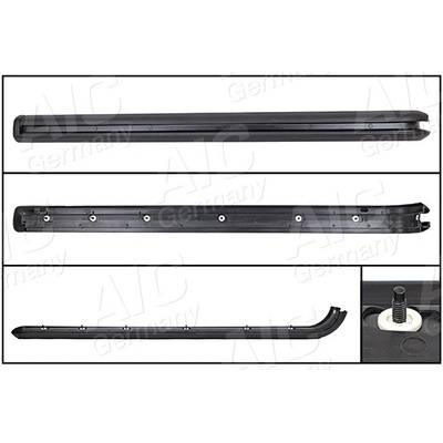 Vodicí kolejnice, posuvné dveře AIC 56079 | Zboží Auto