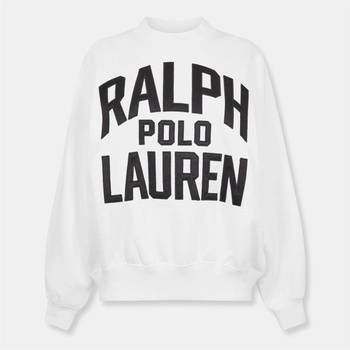 Ralph Lauren Блуза POLO RALPH LAUREN Women's Graphic Crew Sweatshirt - WHITE