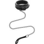 Fetish Submissive Collar & Leash Vegan Leather