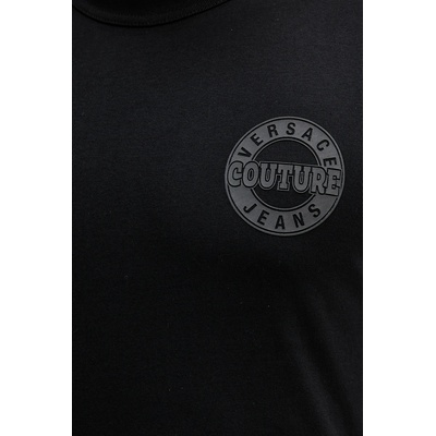 Versace Jeans Couture Памучна тениска Versace Jeans Couture (79GAHT06.CJ00T)